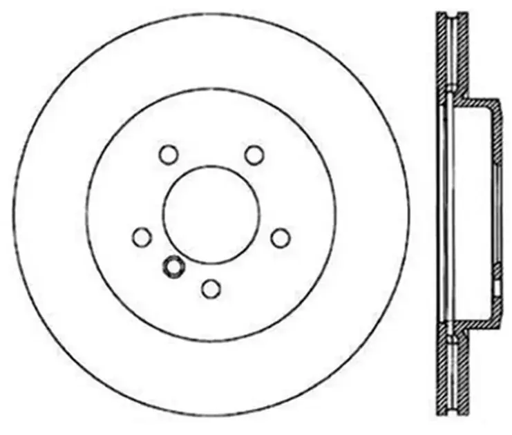 Bulk Order StopTech Front Left Cryo Slotted Rotor For BMW - 126.34052CSL