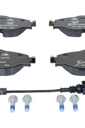 ATE Ceramic Front Disc Brake Pad Set - 5QD698151 Money Back Guarantee