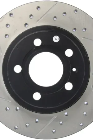 StopTech Slotted & Drilled Sport Brake Rotor For Audi - 127.33097R Cheap