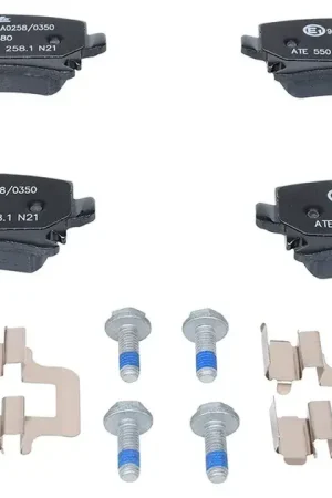 ATE Ceramic Rear Disc Brake Pad Set - 8E0698451J Buy Direct