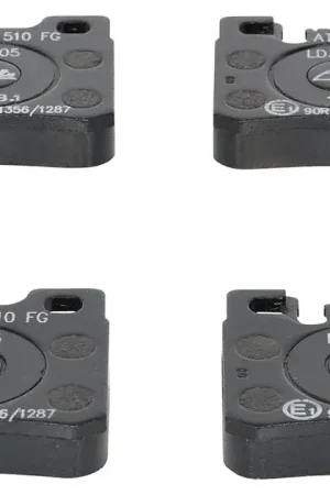 ATE Ceramic Rear Disc Brake Pad Set - 0054201720 Luxury