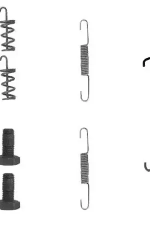Seasonal Sale ATE Rear Drum Brake Shoe Spring Kit - 2034200120K
