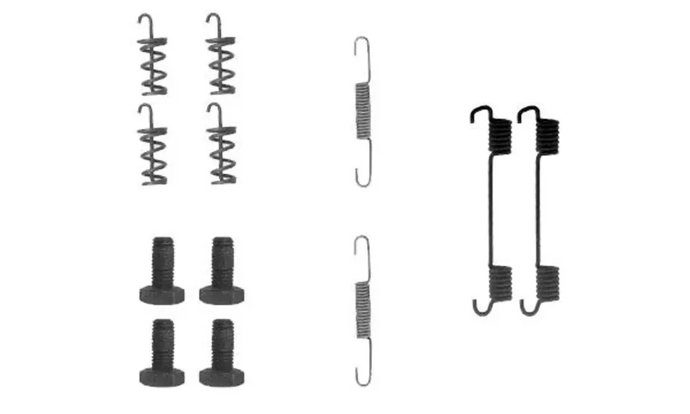Seasonal Sale ATE Rear Drum Brake Shoe Spring Kit - 2034200120K