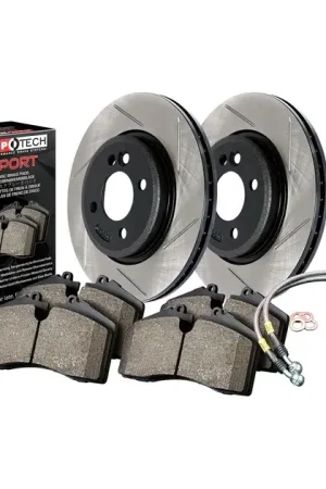 Secure Checkout StopTech Rear Slotted Sport Axle Pack For Audi - 977.33020R