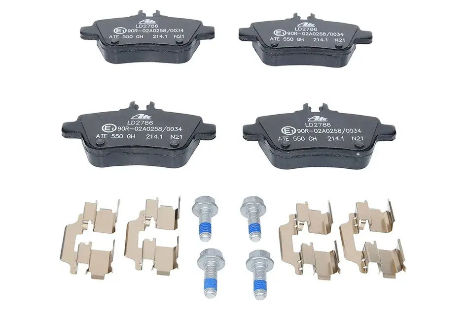 Grab Now ATE Ceramic Rear Disc Brake Pad Set - 0074209620