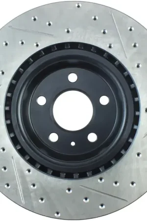 Cheap StopTech Slotted & Drilled Sport Brake Rotor For Audi - 127.33138R