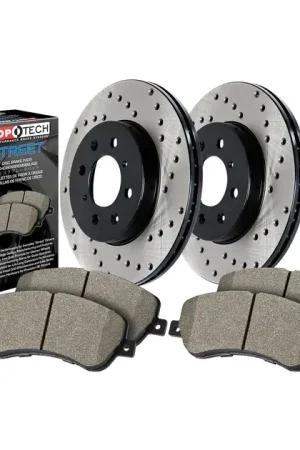 Factory Price StopTech Rear Drilled Street Axle Pack For VW/Audi - 939.33506