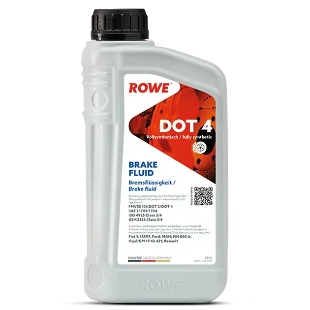 ROWE Hightec DOT 4 Brake Fluid - 25101 No Minimum Order