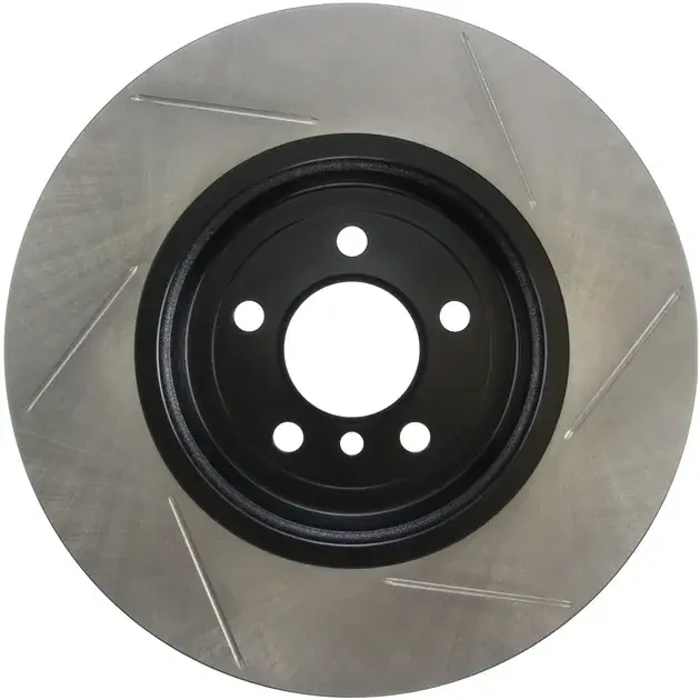 Price Cut StopTech Front Left Sport Slotted Rotor For BMW - 126.34124SL
