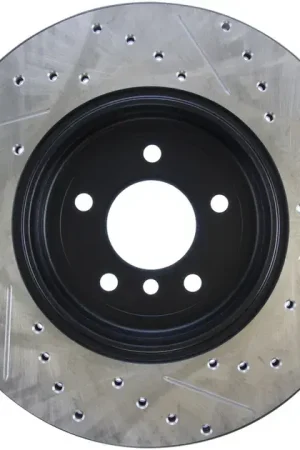 New Release StopTech Slotted & Drilled Sport Brake Rotor For BMW - 127.34072R