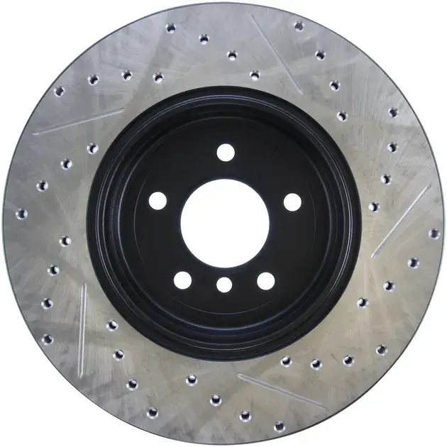 New Release StopTech Slotted & Drilled Sport Brake Rotor For BMW - 127.34072R