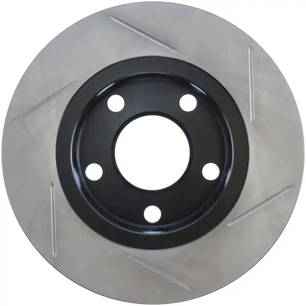 Must Have StopTech Power Slot Left Rear Slotted Rotor For Audi - 126.33067SL