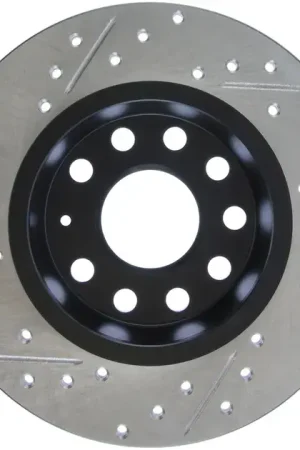 StopTech Slotted & Drilled Sport Brake Rotor For VW/Audi - 127.33131L Direct From Factory