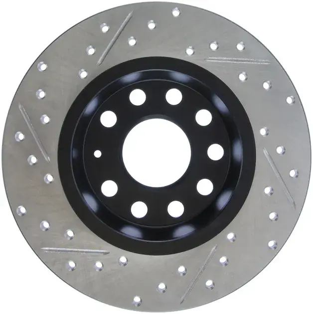 StopTech Slotted & Drilled Sport Brake Rotor For VW/Audi - 127.33131L Direct From Factory