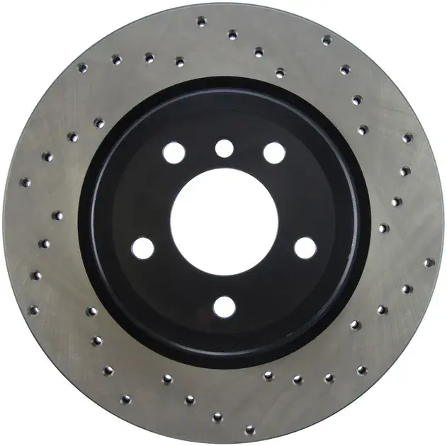 Flash Sale StopTech Rear Left Cross Drilled Rotor For BMW - 128.34080L