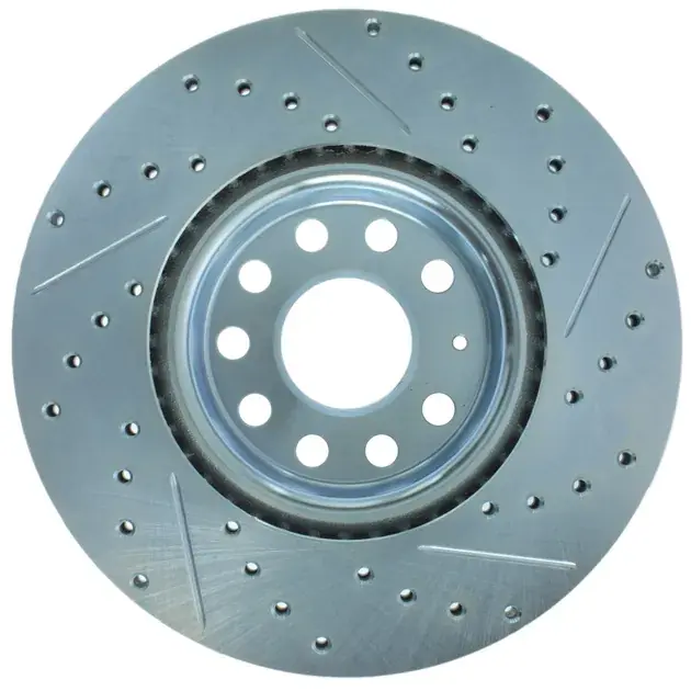StopTech Front Right Select Sport Slotted & Drilled Rotor For VW/Audi - 227.33098R Price Cut