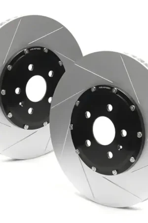 No Minimum Order Neuspeed Front 357mm Slotted 2-Piece Floating Brake Rotors For VW MK8 Golf R / 8Y S3