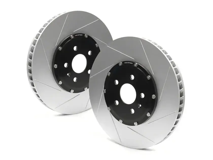 No Minimum Order Neuspeed Front 357mm Slotted 2-Piece Floating Brake Rotors For VW MK8 Golf R / 8Y S3