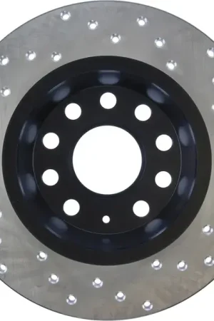 Limited Time StopTech Right CRYO-STOP Drilled Brake Rotor For VW/Audi - 128.33129CR