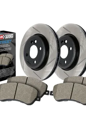 Direct From Manufacturer StopTech Front Slotted Street Axle Pack For BMW - 937.34001