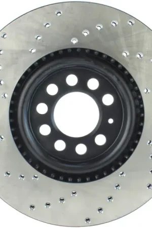 StopTech Front Left Drilled Rotor For VW/Audi - 128.33062L Seasonal Sale