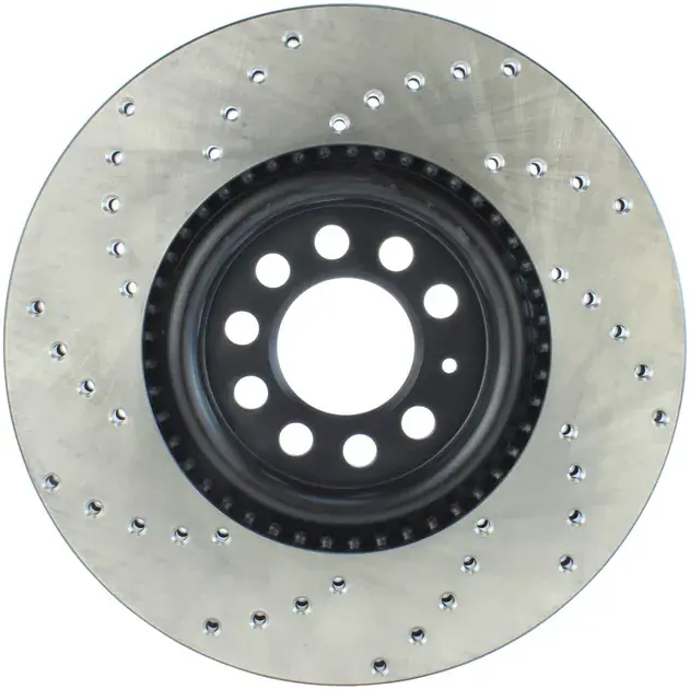 StopTech Front Left Drilled Rotor For VW/Audi - 128.33062L Seasonal Sale