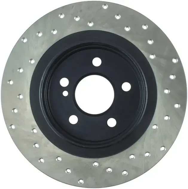 Modern StopTech Drilled Sport Brake Rotor For Mercedes - 128.35112R