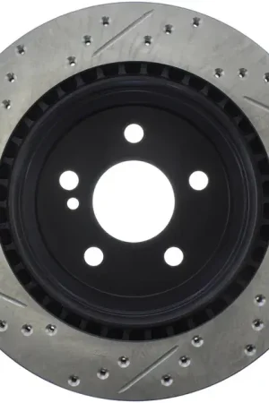 StopTech Slotted & Drilled Sport Brake Rotor For Mercedes - 127.35063L Best Price