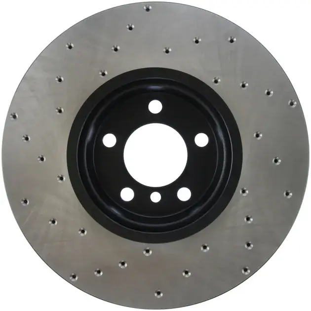 StopTech Front Left Drilled Rotor For BMW - 128.34140L Discount