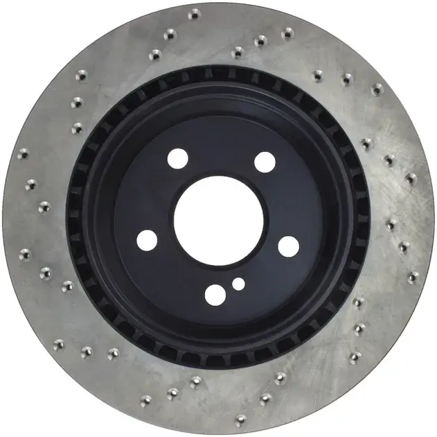 StopTech Rear Drilled Brake Rotor For Mercedes - 128.35063L Same Day Shipping