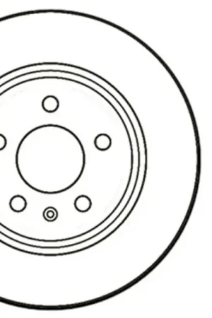 Special Offer StopTech Power Slot Rear Left Drilled Rotor For Audi - 128.33127L