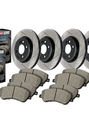 Holiday Sale StopTech 4 Wheel Slotted Street Axle Pack For VW - 934.33158