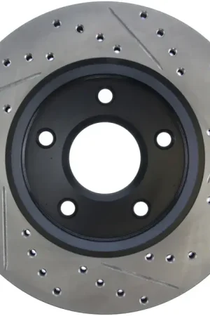 StopTech Slotted & Drilled Sport Brake Rotor For VW - 127.67069R New Release