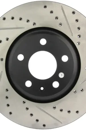 Authentic StopTech Slotted & Drilled Sport Brake Rotor For Audi - 127.33136L