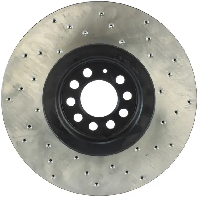 Deal StopTech Front Right Drilled Rotor For VW/Audi - 128.33093R