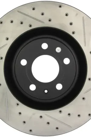 StopTech Slotted & Drilled Sport Brake Rotor For Audi - 127.33087L Time-Limited