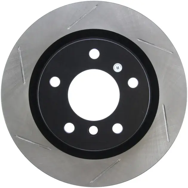 Deal StopTech Power Slot Rear Left Slotted Rotor For BMW - 126.34078SL