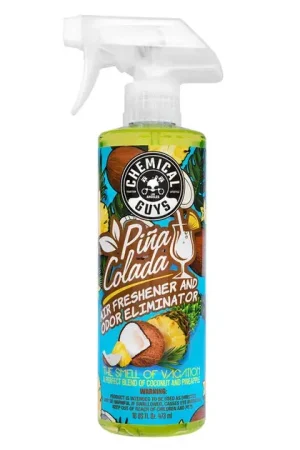 One Day Deal Chemical Guys Pina Colada Scent Air Freshener And Odor Eliminator (4 Fl. Oz.)