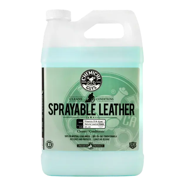 Chemical Guys Sprayable Leather Cleaner And Conditioner In One (1 Gallon) Shop Now