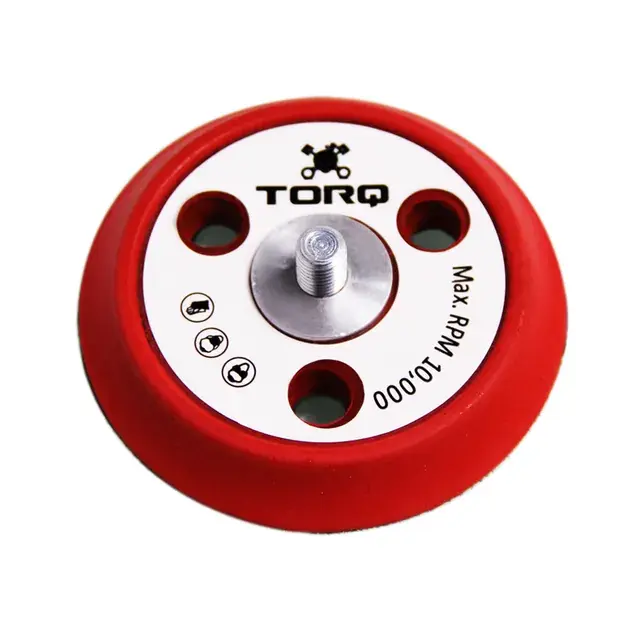 Instant Buy Chemical Guys TORQ R5 Dual-Action Red Backing Plate with Hyper Flex Technology (3 Inc