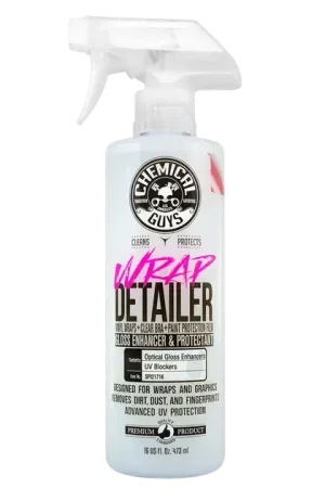 Today Only Chemical Guys Wrap Detailer Gloss Enhancer And Protectant For Vinyl Wraps (16 Fl. Oz.