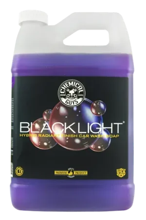 Super Sale Chemical Guys Black Light Hybrid Radiant Finish Car Wash Soap & Surface Cleanser(1gal