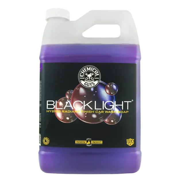 Super Sale Chemical Guys Black Light Hybrid Radiant Finish Car Wash Soap & Surface Cleanser(1gal