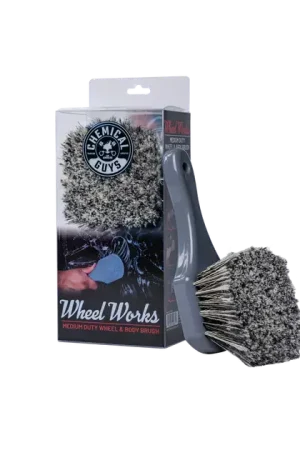 Chemical Guys Wheel Works Wheel & Body Brush Best Price