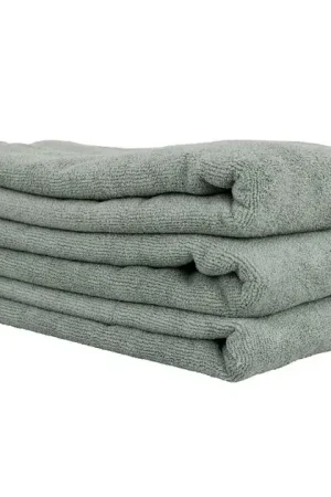 Chemical Guys Workhorse Gray Professional Grade Microfiber Towel (Metal), 24" x 16" ( Price Cut