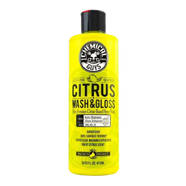 Chemical Guys Citrus Wash And Gloss Concentrated Car Wash (16 Fl. Oz.) While Supplies Last