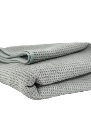 Chemical Guys Waffle Weave Gray Matter Microfiber Drying Towel, 36" x 25" Shop Now