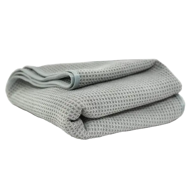 Chemical Guys Waffle Weave Gray Matter Microfiber Drying Towel, 36" x 25" Shop Now