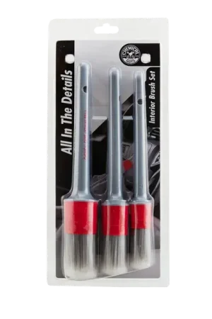 Shop Now Chemical Guys Interior Detailing Brushes (3 Pack)