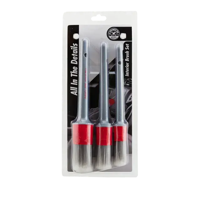 Shop Now Chemical Guys Interior Detailing Brushes (3 Pack)